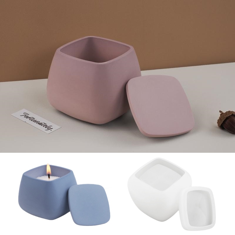 Candle Making Things - 1 комплект, квадратная коробка для хранения,