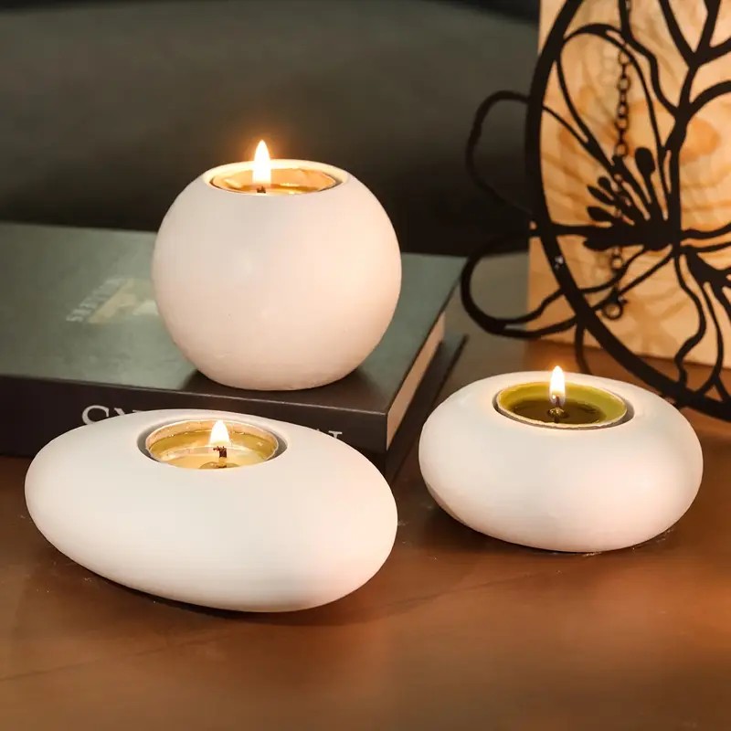 Candle Making Things - Подсвечник для чайной свечи, силиконовая форма