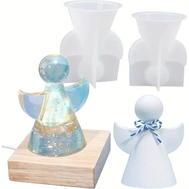 Candle Making Gel Wax - Набор из 2 силиконовых форм для