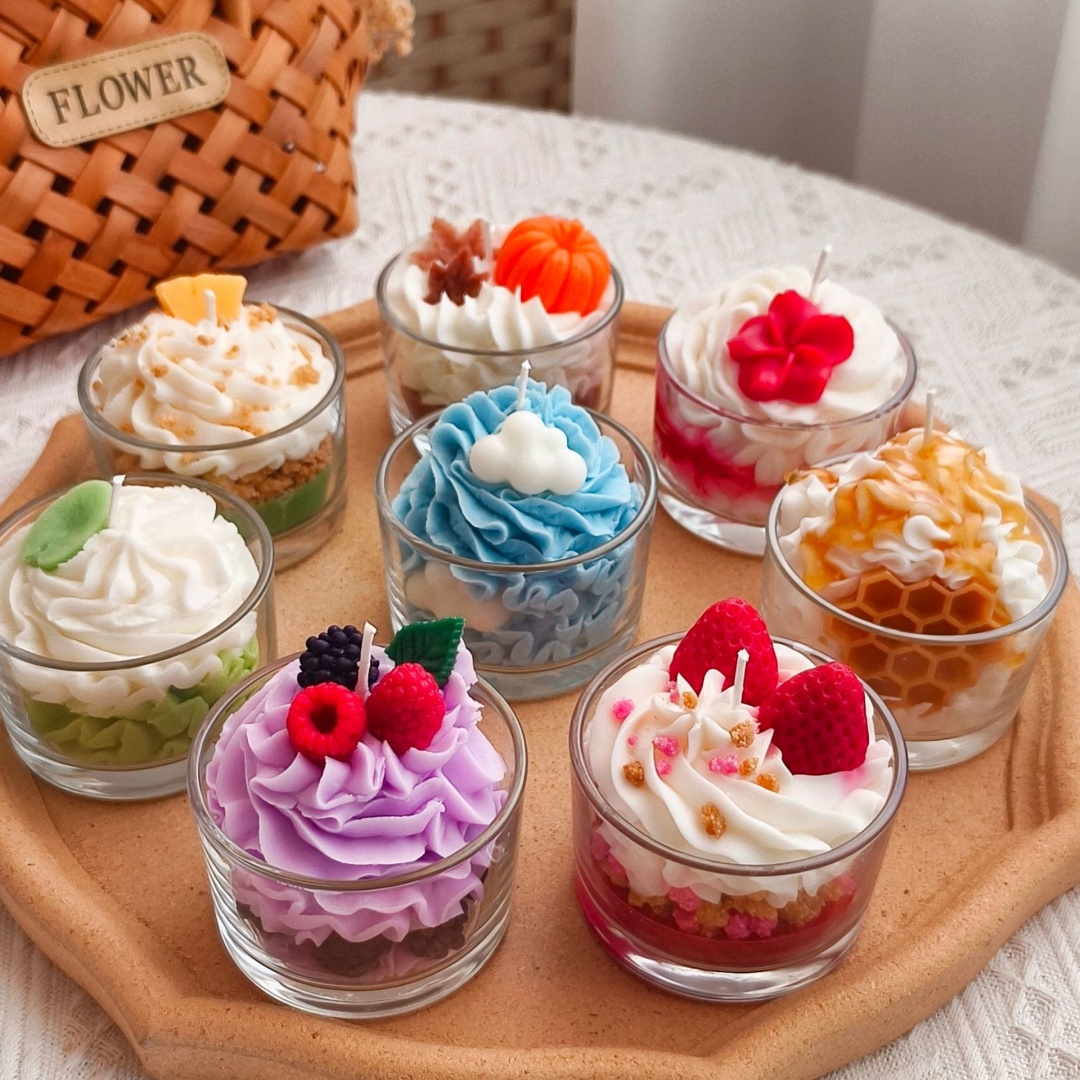 Candle Making Gel Wax - Новые 3D фрукты, крем, торт, силиконовые