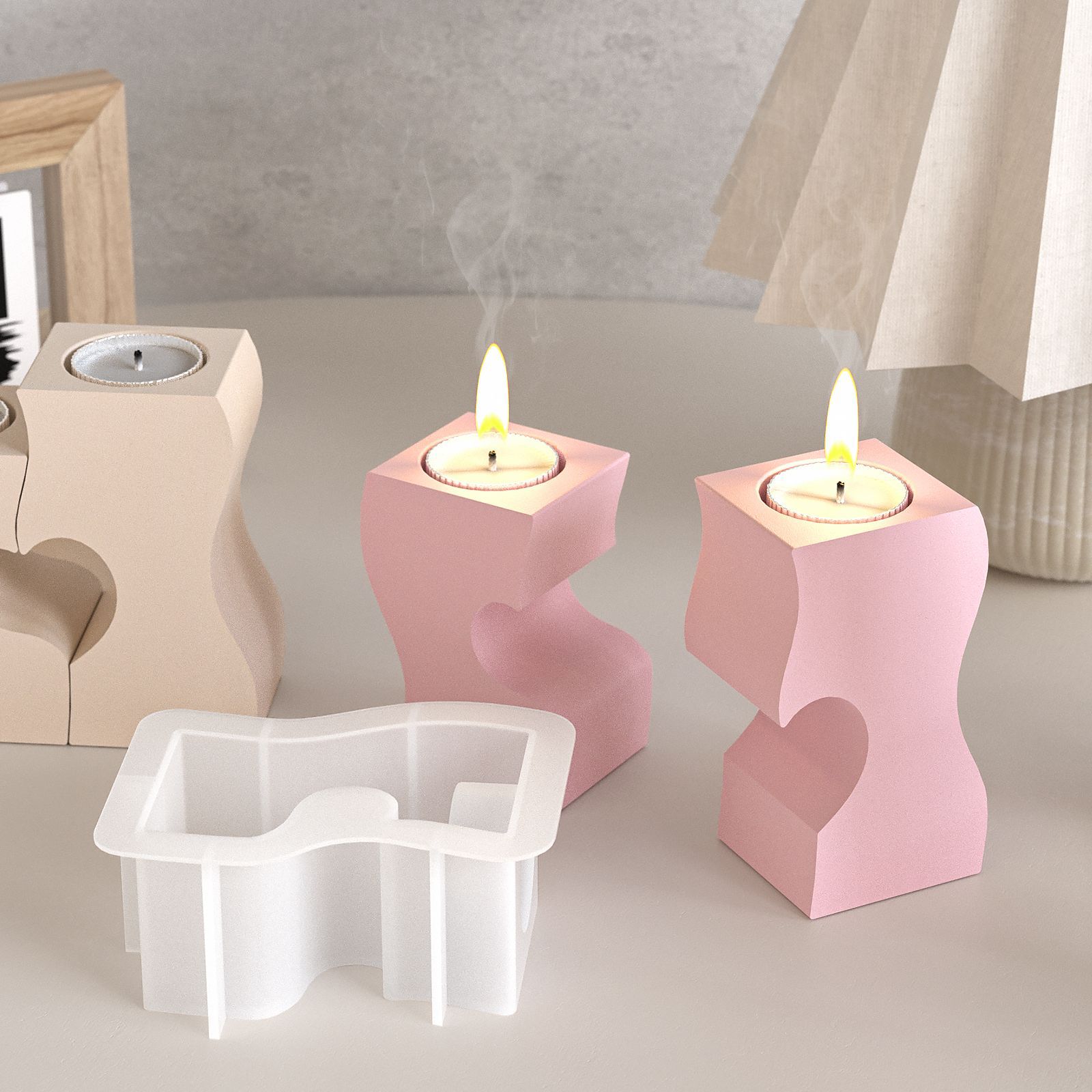 S сердце подсвечник силиконовы – обзор и цена Candle Making Things