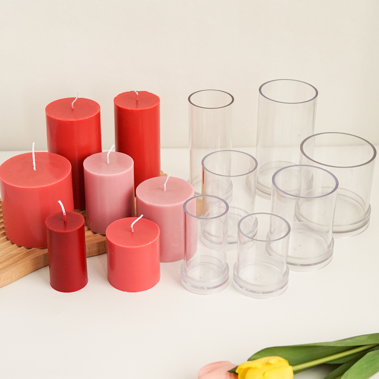 Различные 3D цилиндрические фо – обзор и цена Candle Making Diy Kit