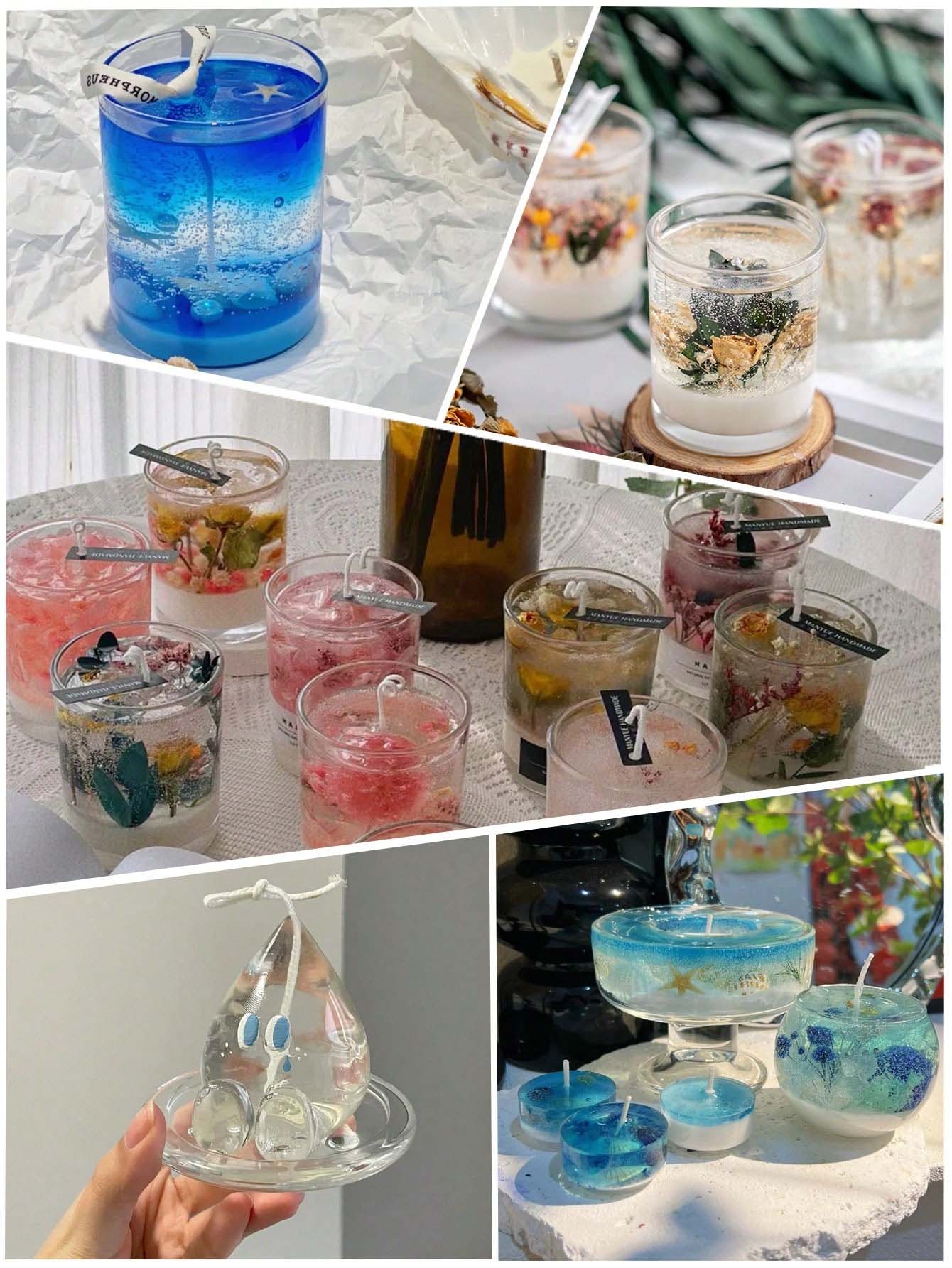 100 г/500 г/1 кг Прозрачный же – обзор и цена Candle Making Gel Wax